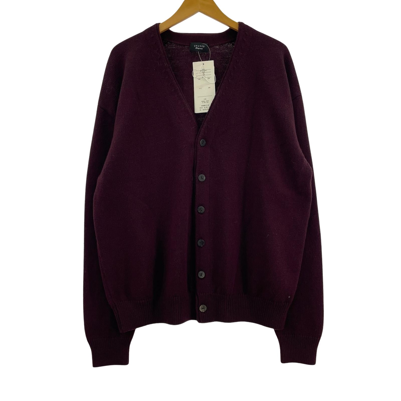 カーディガン WOOL CARDIGAN (3) RED 3