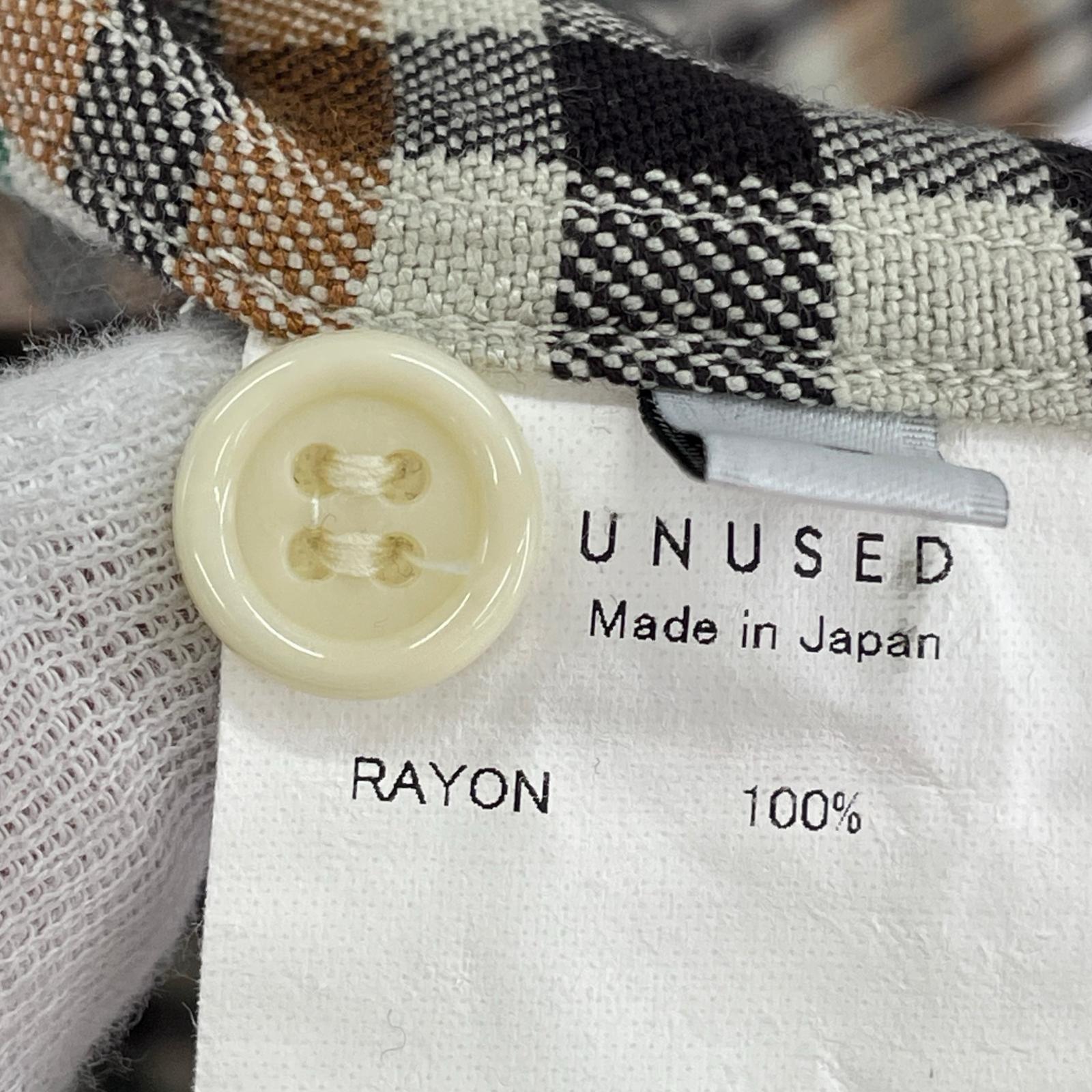 長袖シャツ Rayon check shirt 3 001 3