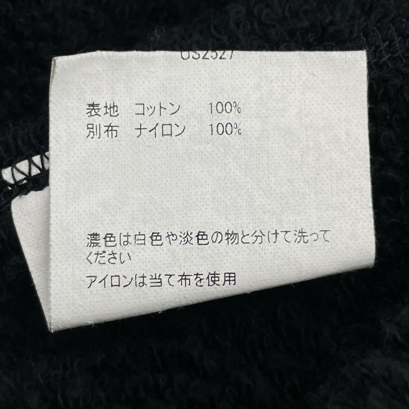 パーカー unused ナイロンフーディスウェット 4 ブラック