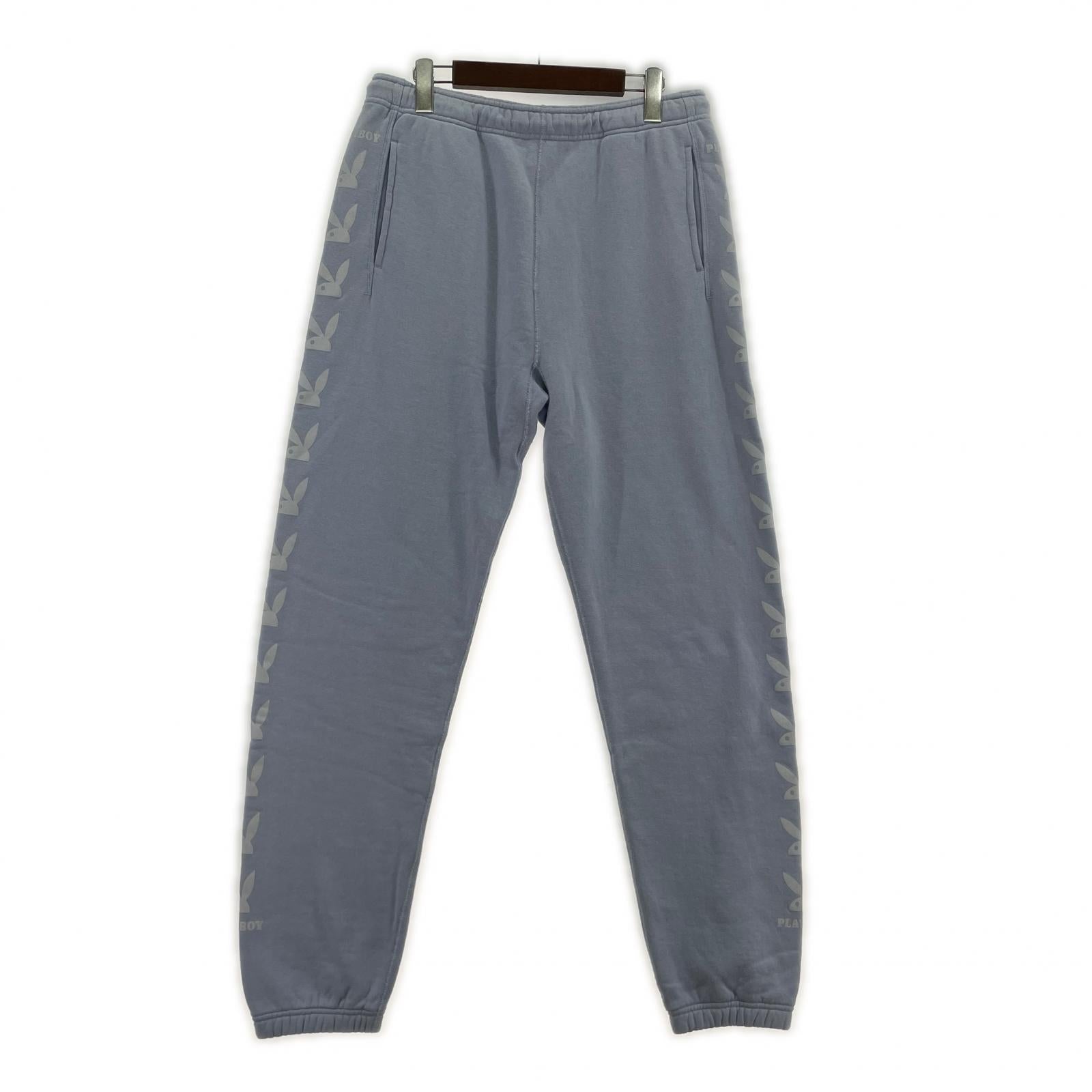 パンツ PLAYBOY print sweat pants 001 3 3 パープル
