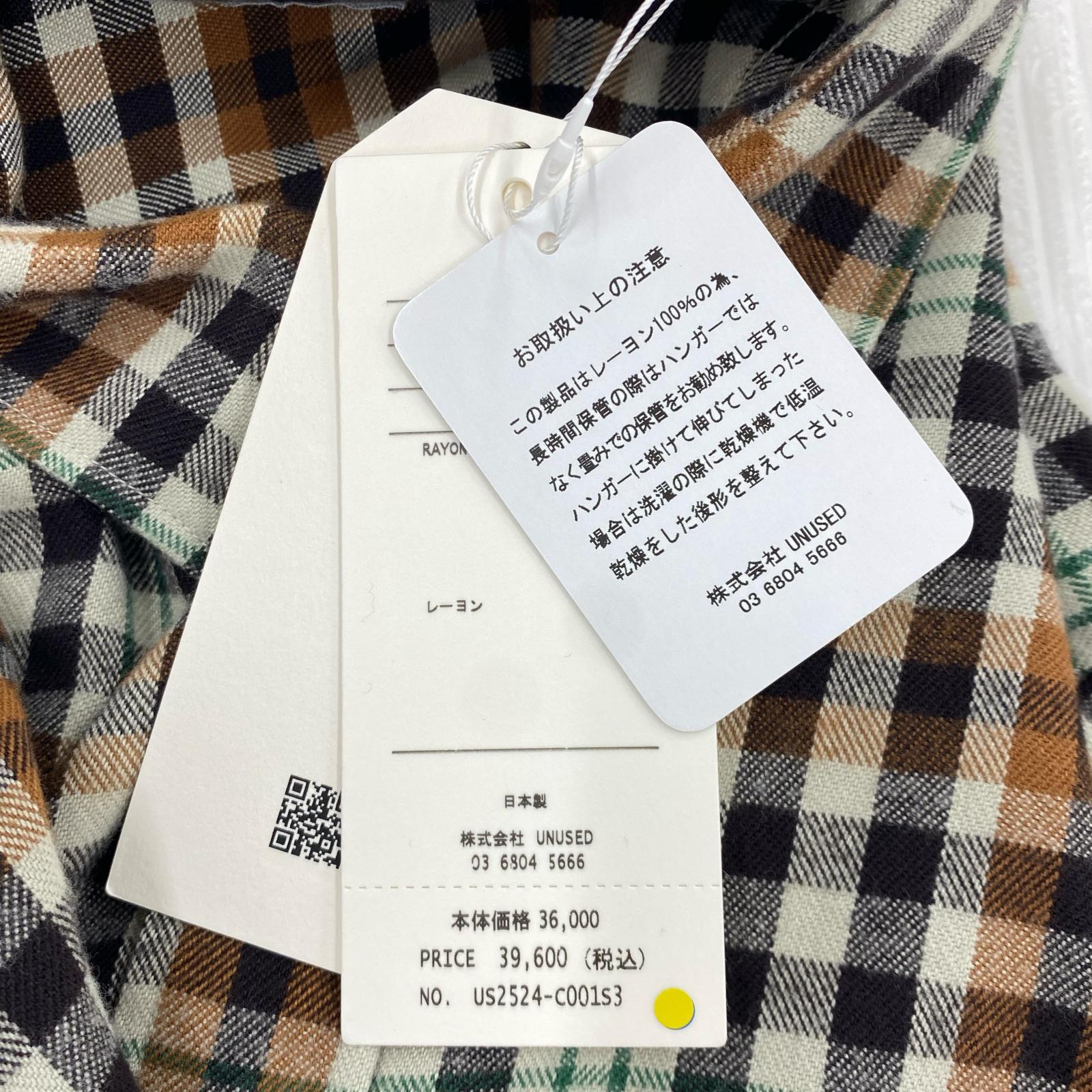 長袖シャツ レーヨンチェックシャツ 3
