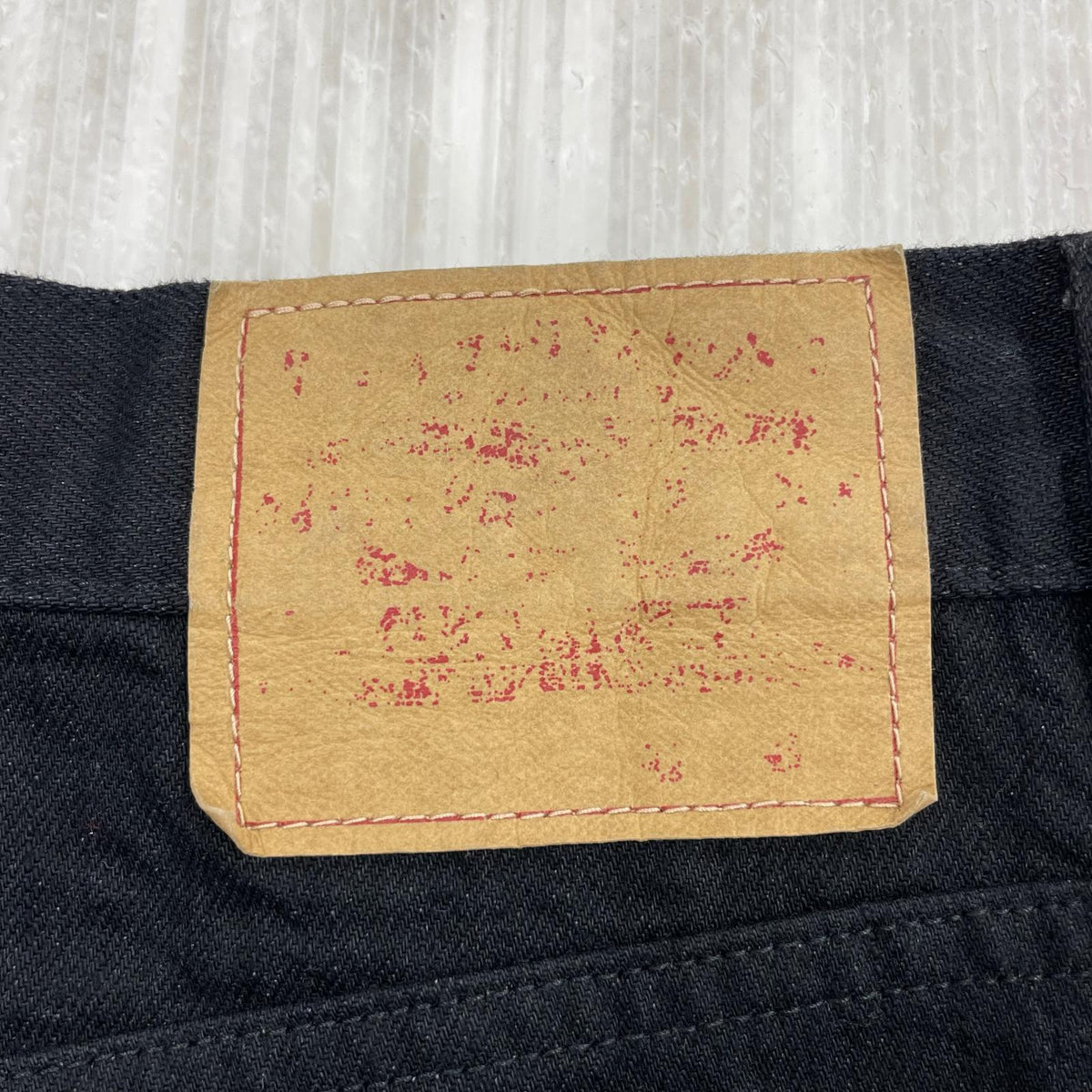 パンツ 13oz wide denim pants (2) 2 ブラック