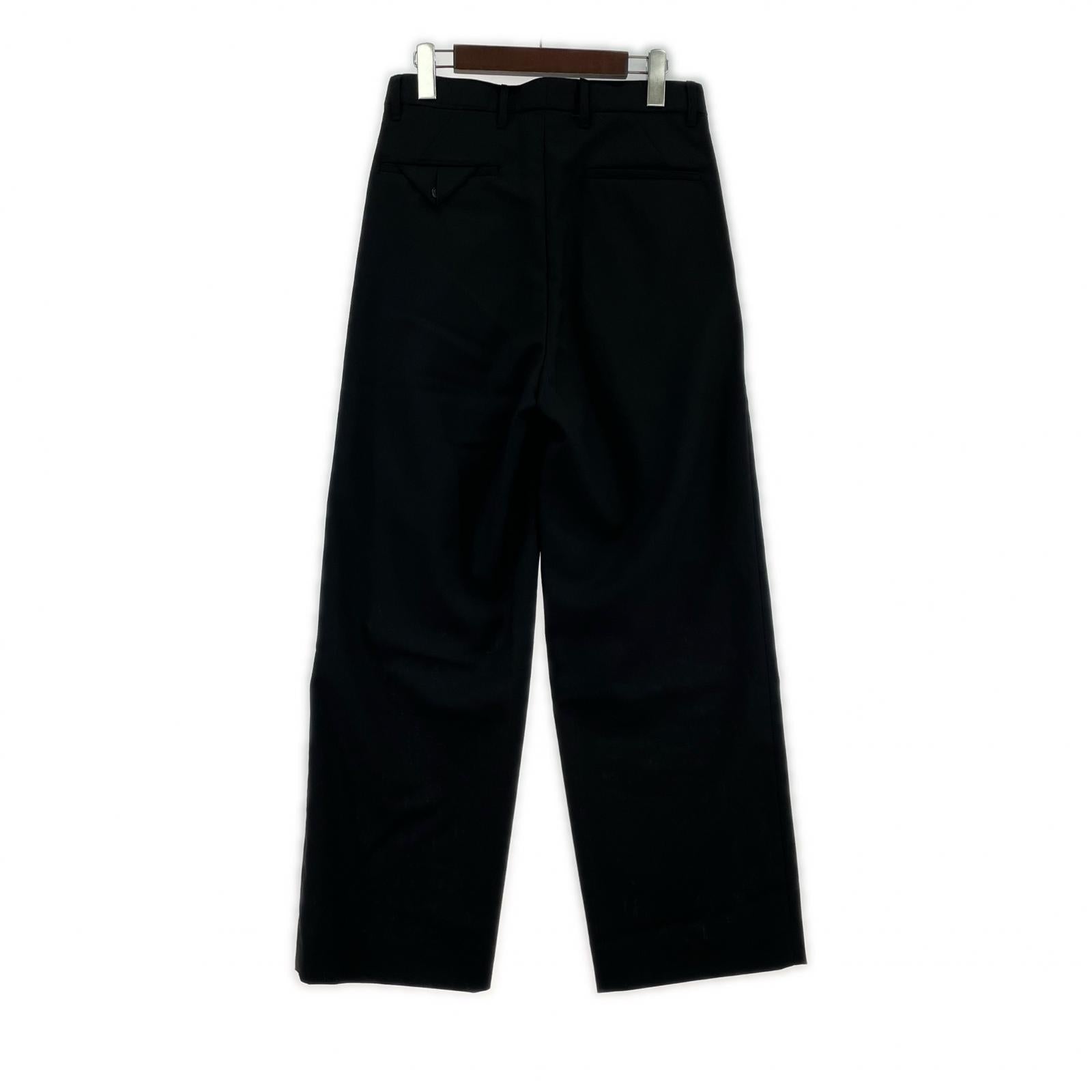 パンツ 2 TUCK PANTS 1 BLACK 1 ブラック