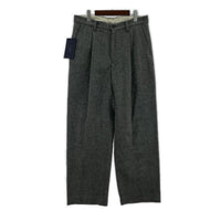 パンツ 25AW WOOL LIGHT TWEED 1 TUCK PANTS グレー (3) 3 グレー