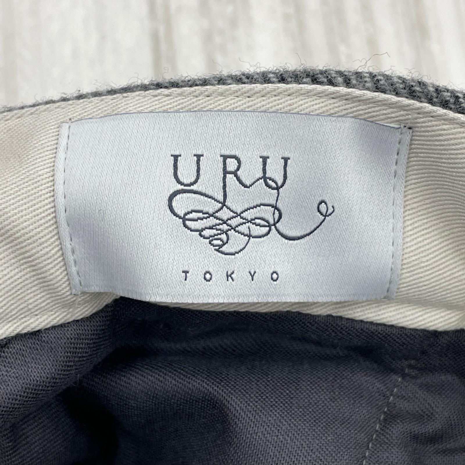 パンツ 25AW WOOL LIGHT TWEED 1 TUCK PANTS グレー (3) 3 グレー