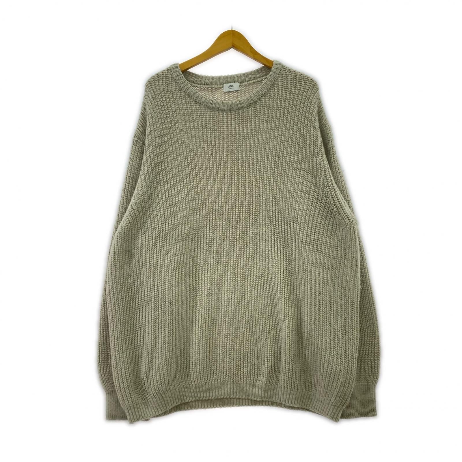 ニット CREW NECK KNIT/F/ベージュ/25FUK08 フリー ベージュ