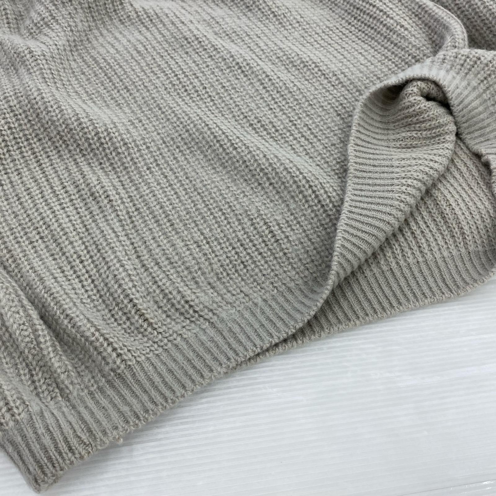 ニット CREW NECK KNIT/F/ベージュ/25FUK08 フリー ベージュ