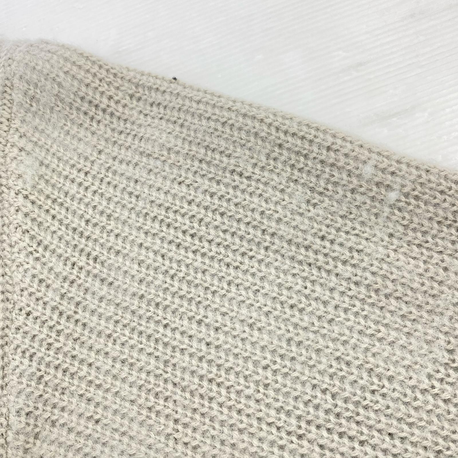 ニット CREW NECK KNIT/F/ベージュ/25FUK08 フリー ベージュ