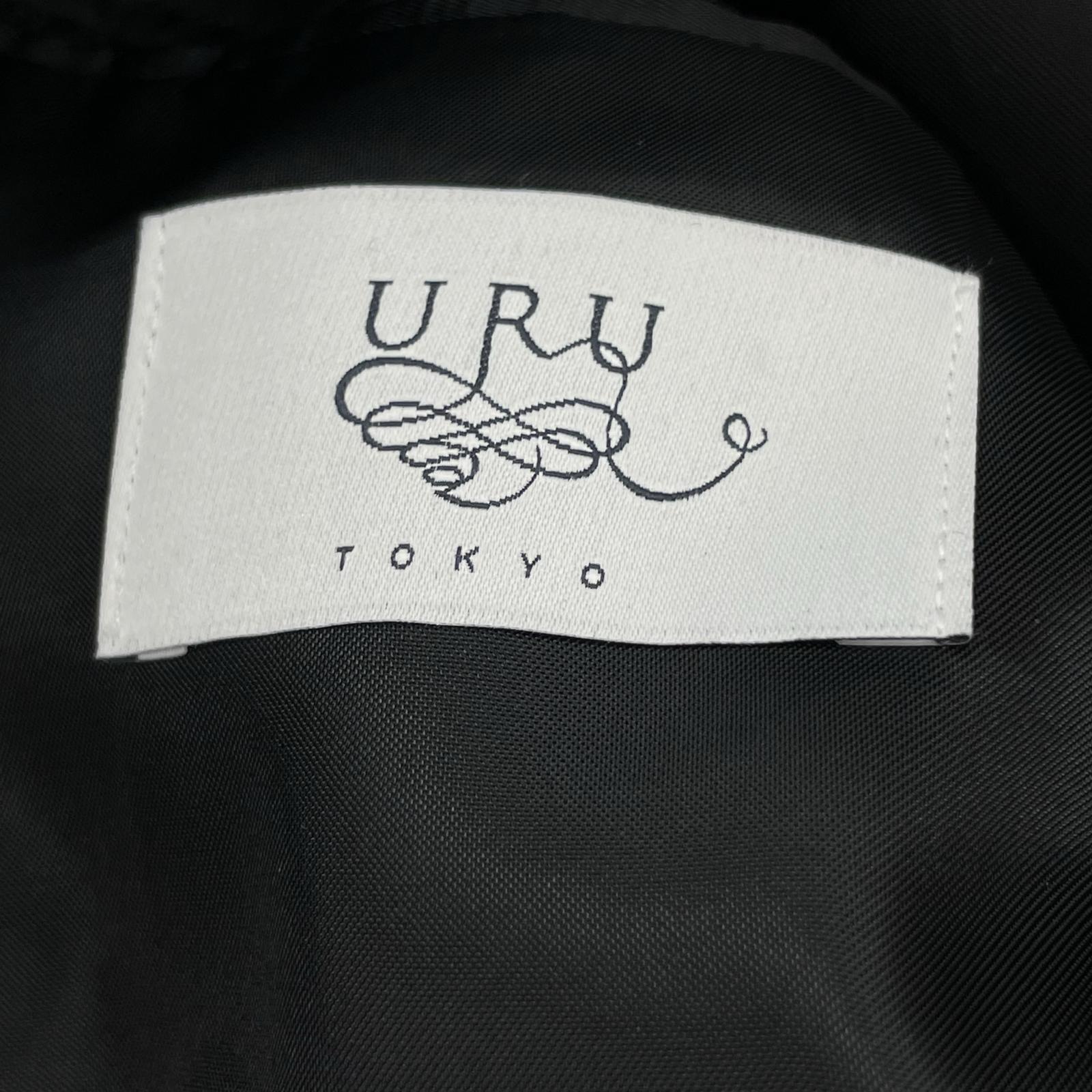ジャケット uru ダブルブレストジャケット 3 ブラック