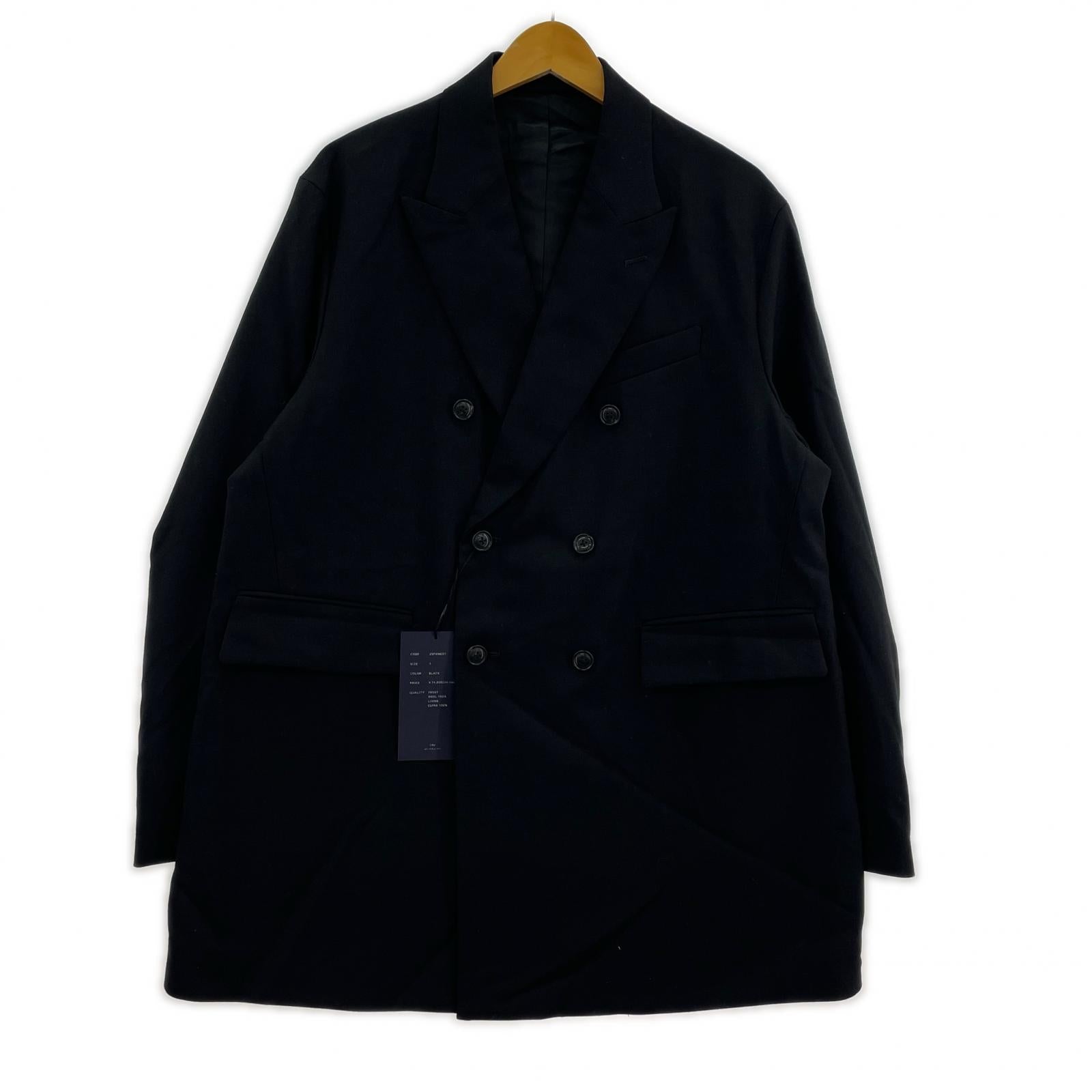 ジャケット Double breasted jacket 1 ブラック 1 ブラック