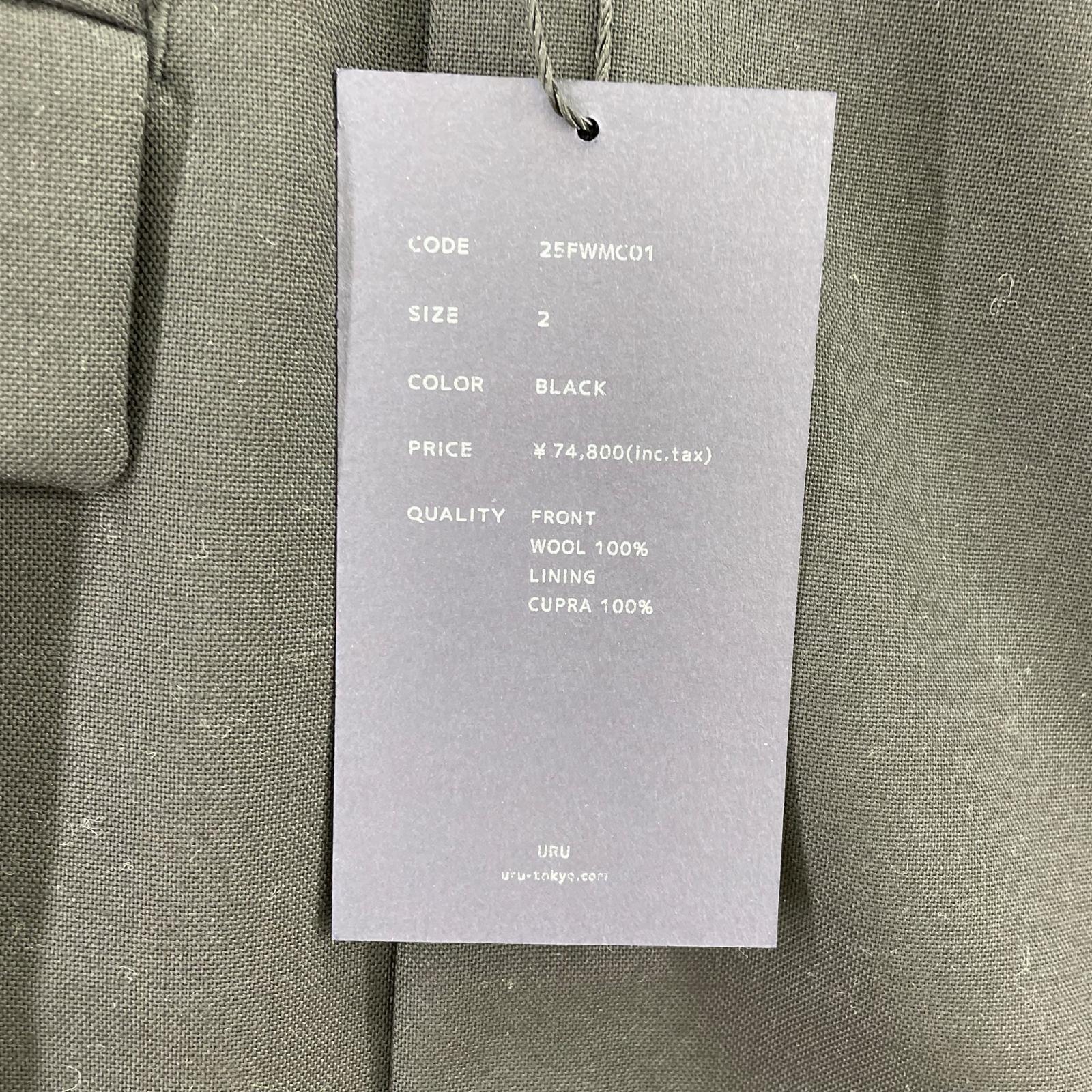 ジャケット 25AW Double breasted jacket (2) 2 ブラック
