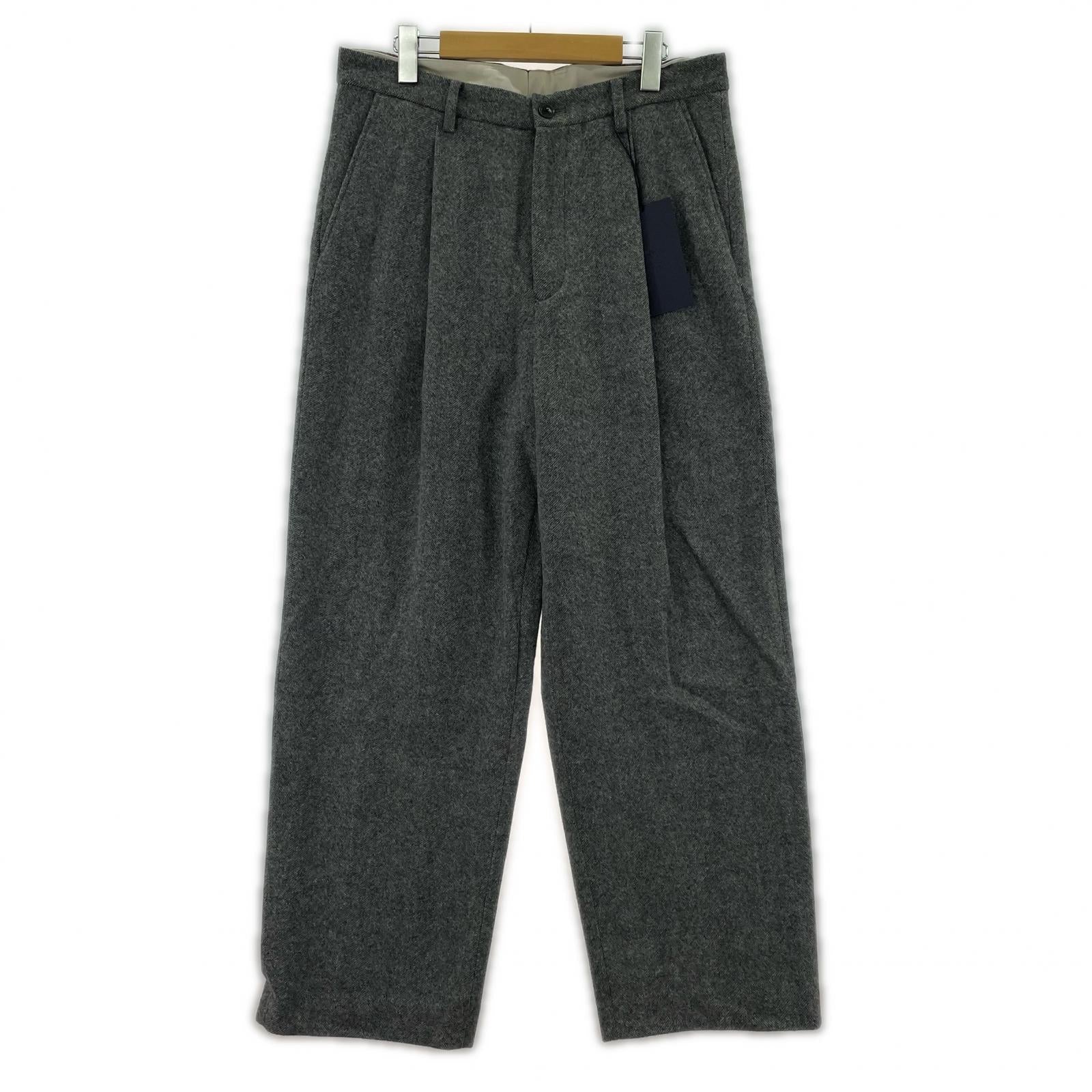 パンツ 1 tuck pants/3/グレー/25FWLT03 3 グレー