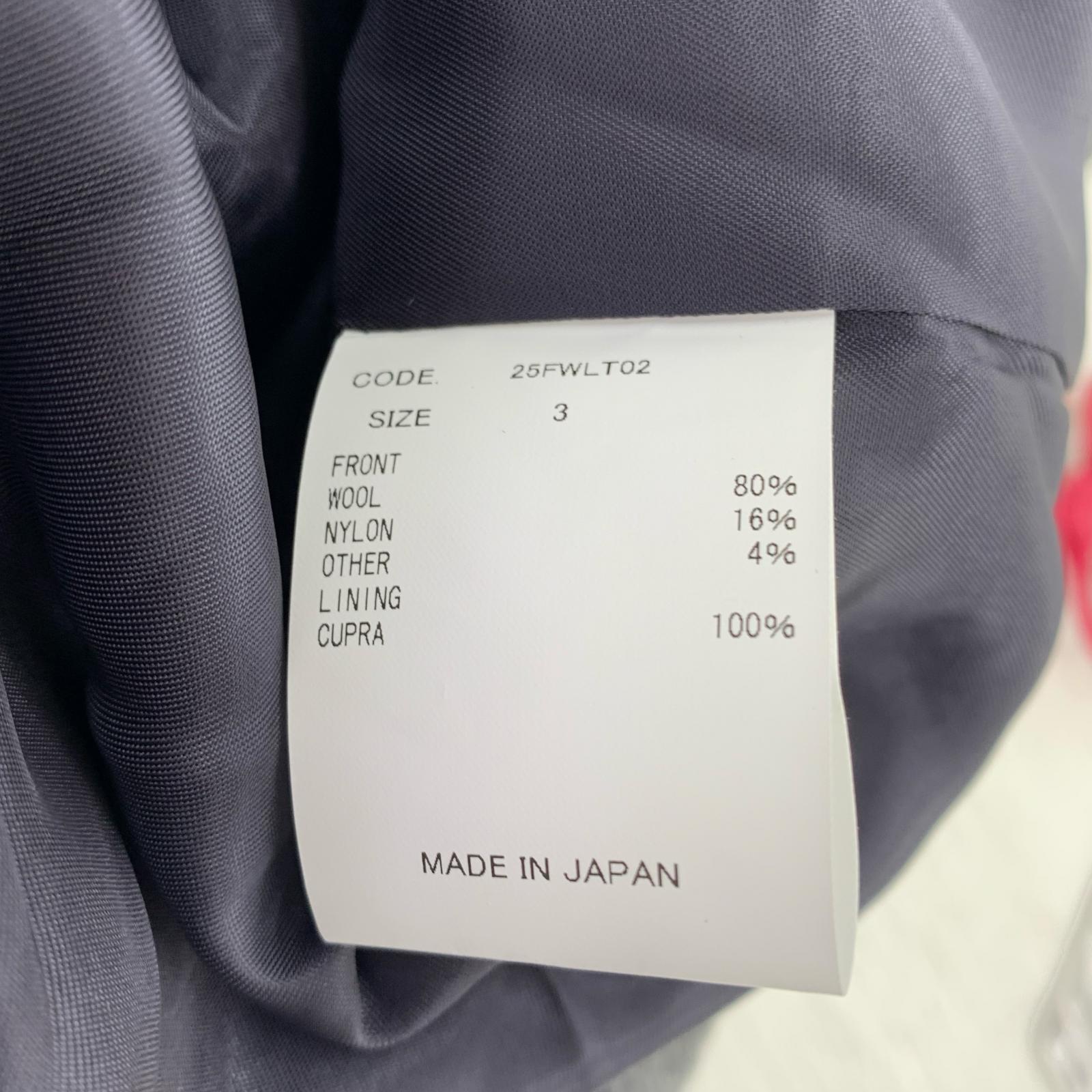 ブルゾン 25AW Zip up blouson グレー (3) 3 グレー