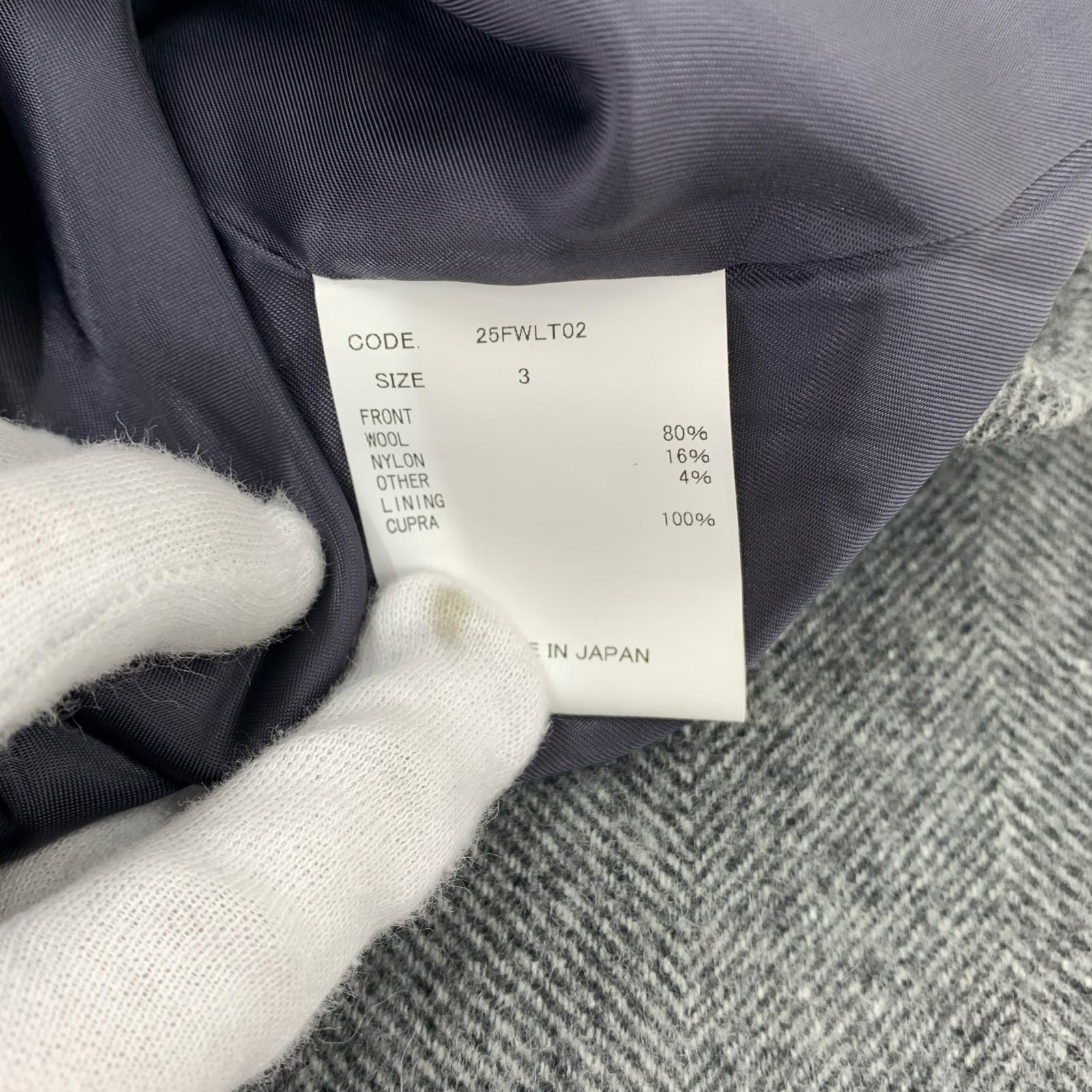 ブルゾン 25AW Zip up blouson グレー (3) 3 グレー