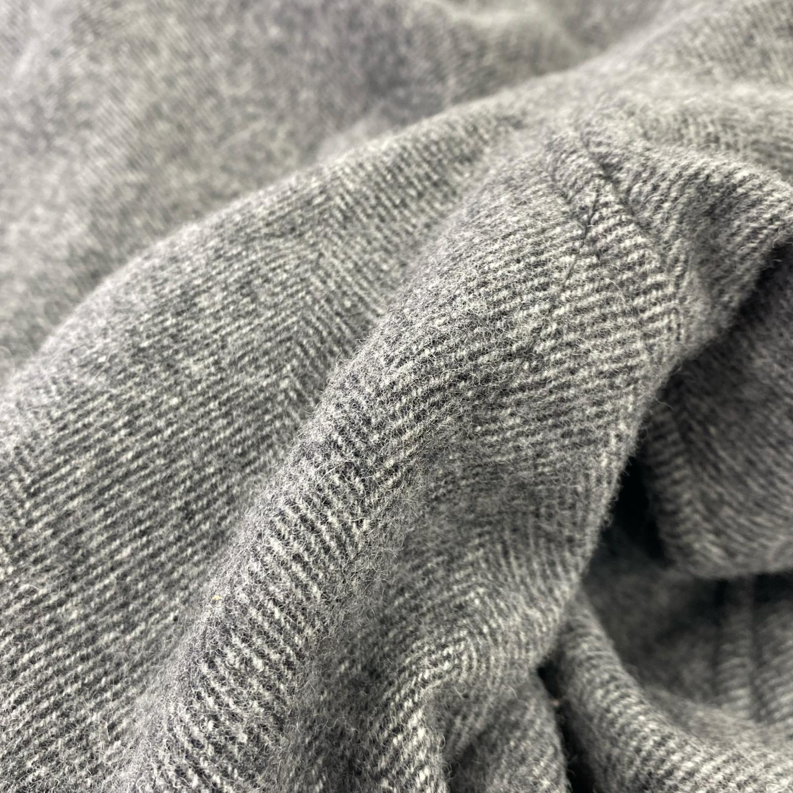 ブルゾン WOOL LIGHT TWEED ZIP UP BLOUSON/3/グレー/25FWLT02 グレー