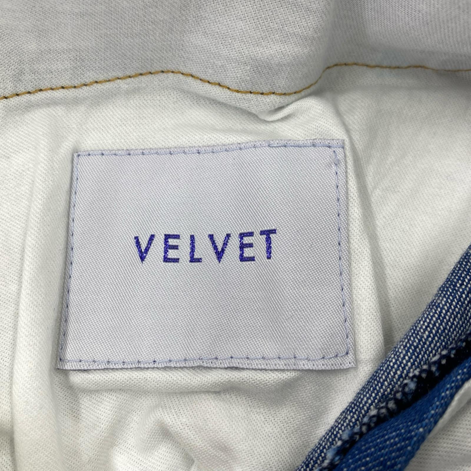 パンツ velvet フレアデニムパンツ L