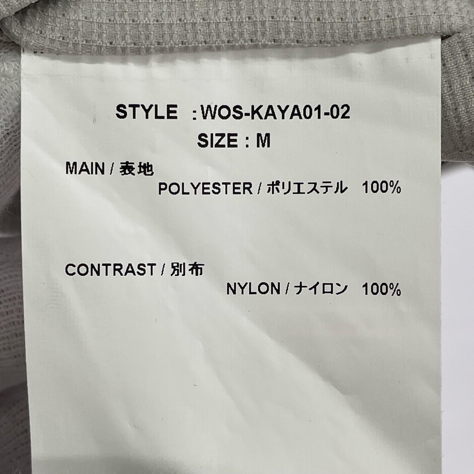 長袖シャツ KOZABURO WAVE of Sand KAYA VEST WOS-KAYA01-02 (M) タグ付き M グレー