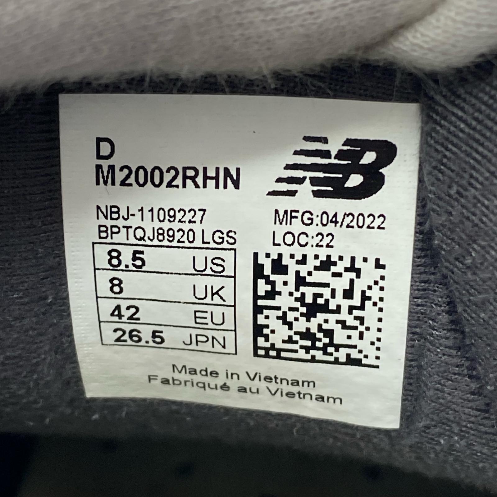 スニーカー M2002RHN 緑 (26.5cm) 26.5cm (US8 1/2 UK8 EU43) グリーン
