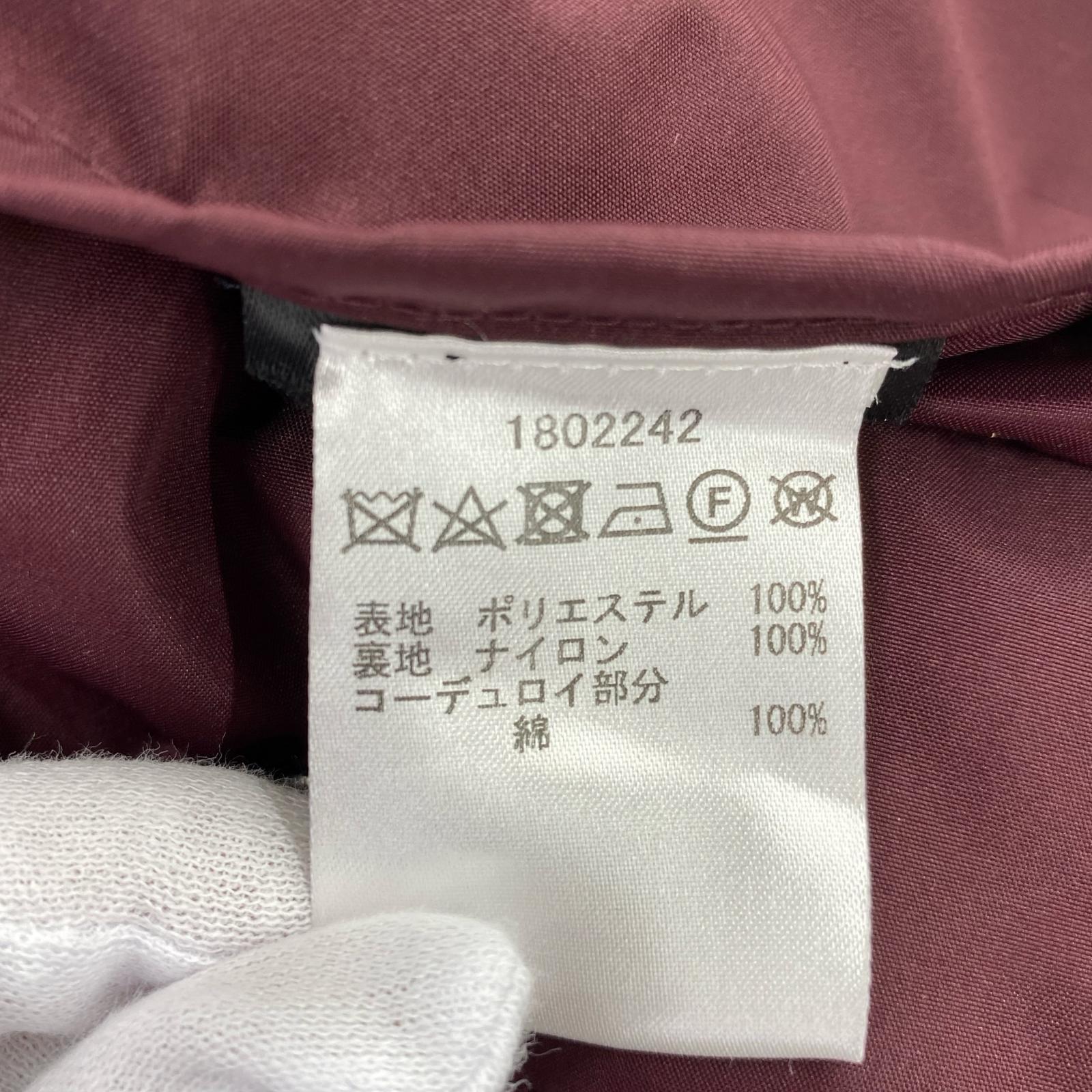 ブルゾン ナイロン ボルドー (M) M