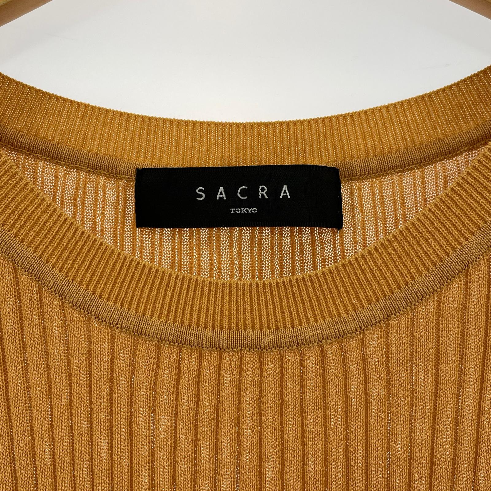 ワンピース SACRA ノースリーブワンピース