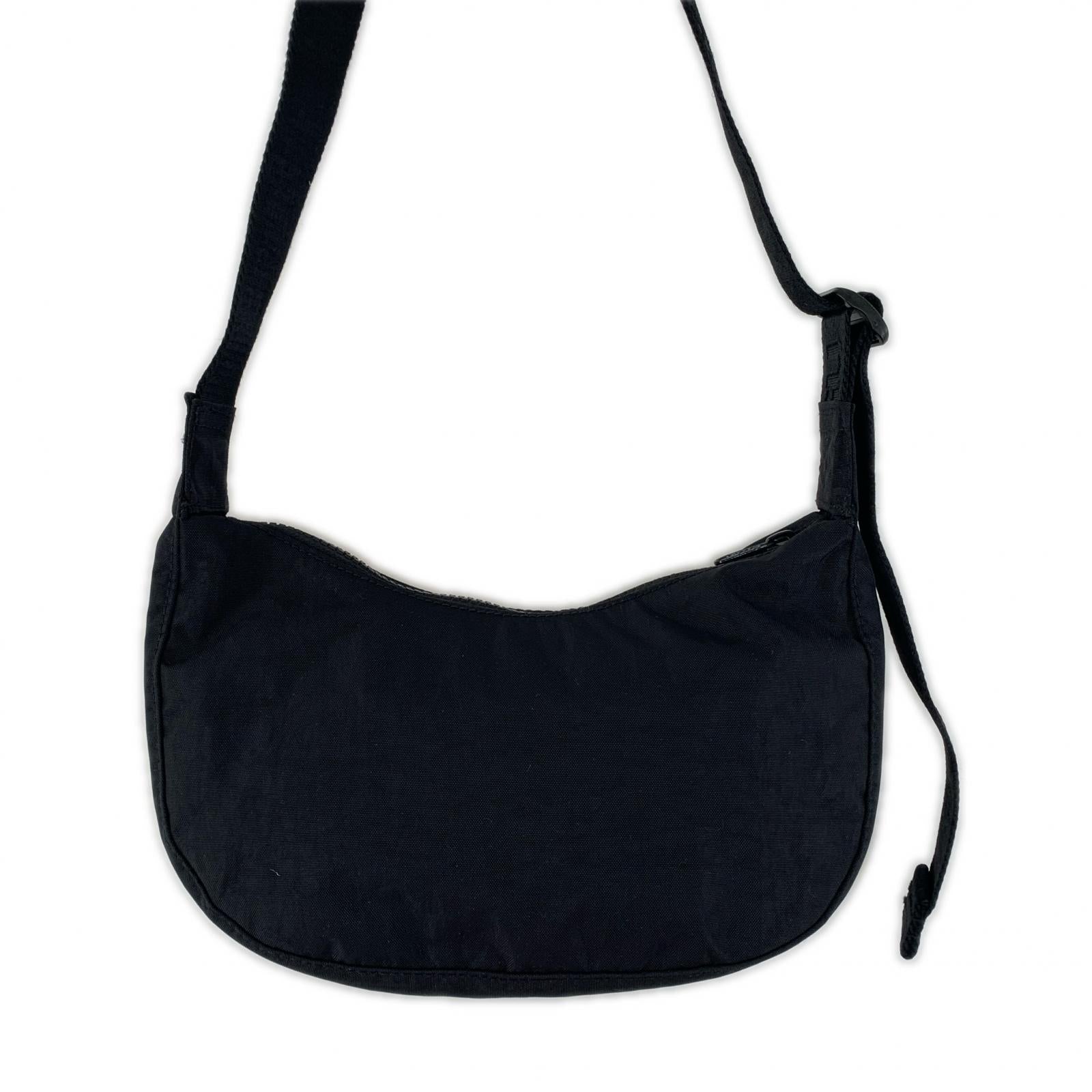 ショルダーバッグ BAGGU SMALL NYLON CRESCENT BAG ブラック