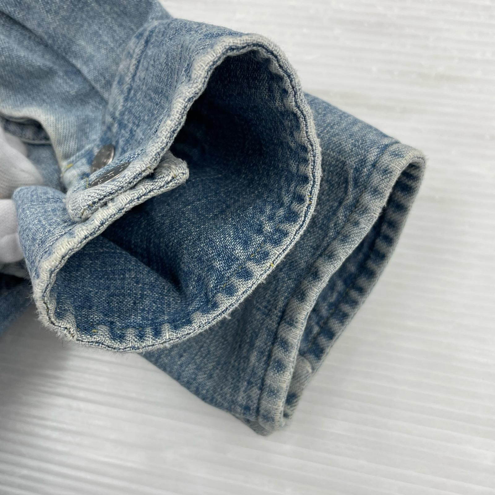 長袖シャツ LEVI'S VINTAGE CLOTHING 加工 デニムシャツ(M) M
