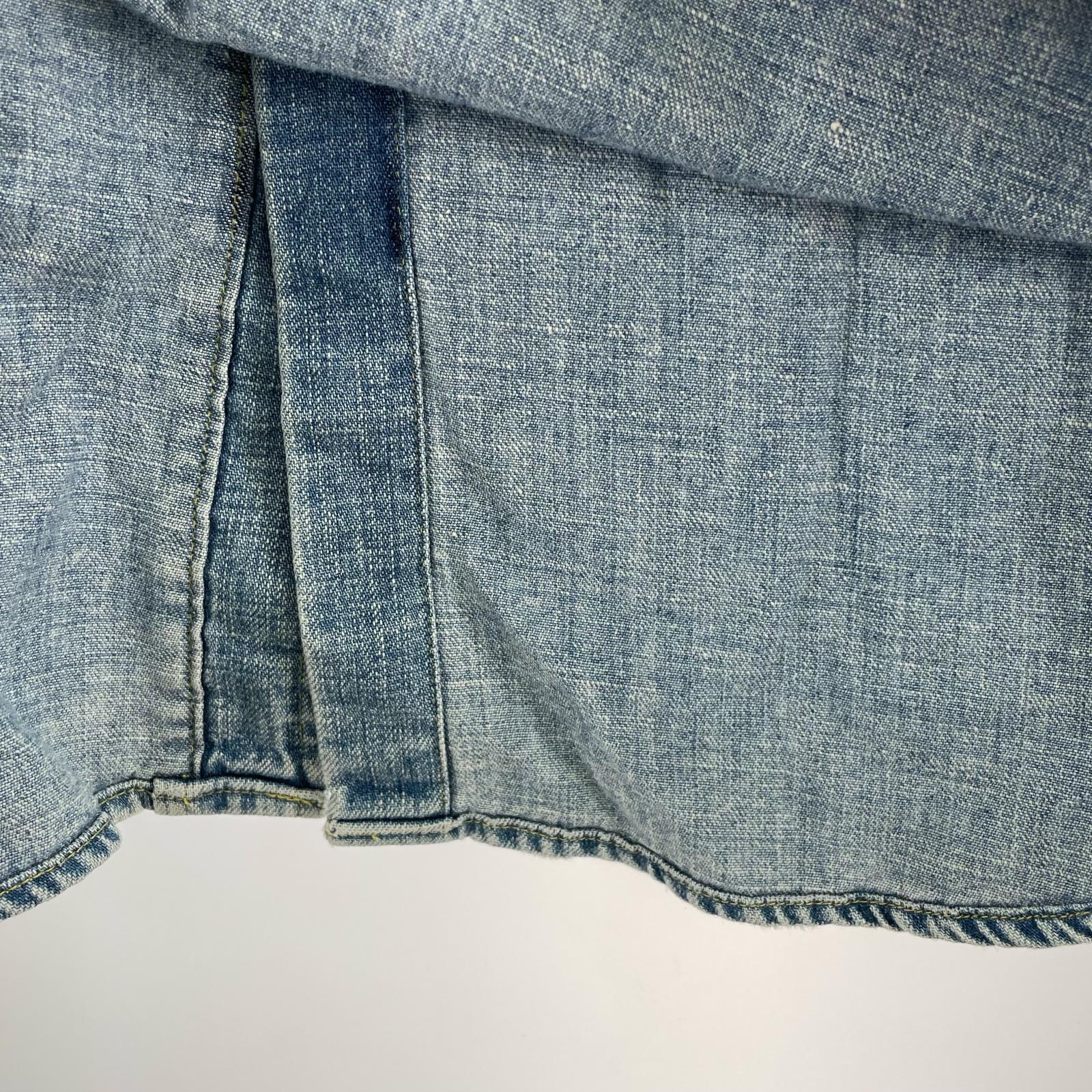 長袖シャツ LEVI'S VINTAGE CLOTHING 加工 デニムシャツ(M) M