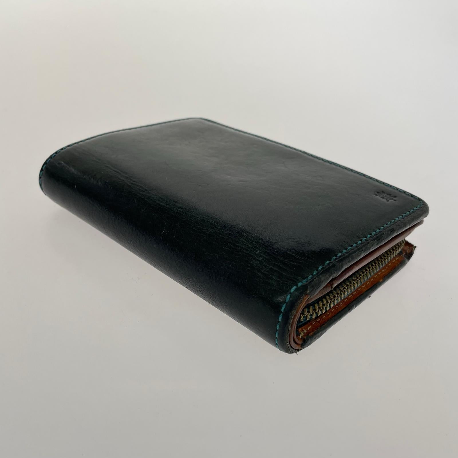 コンパクトウォレット Allegro 二つ折り財布 GRN