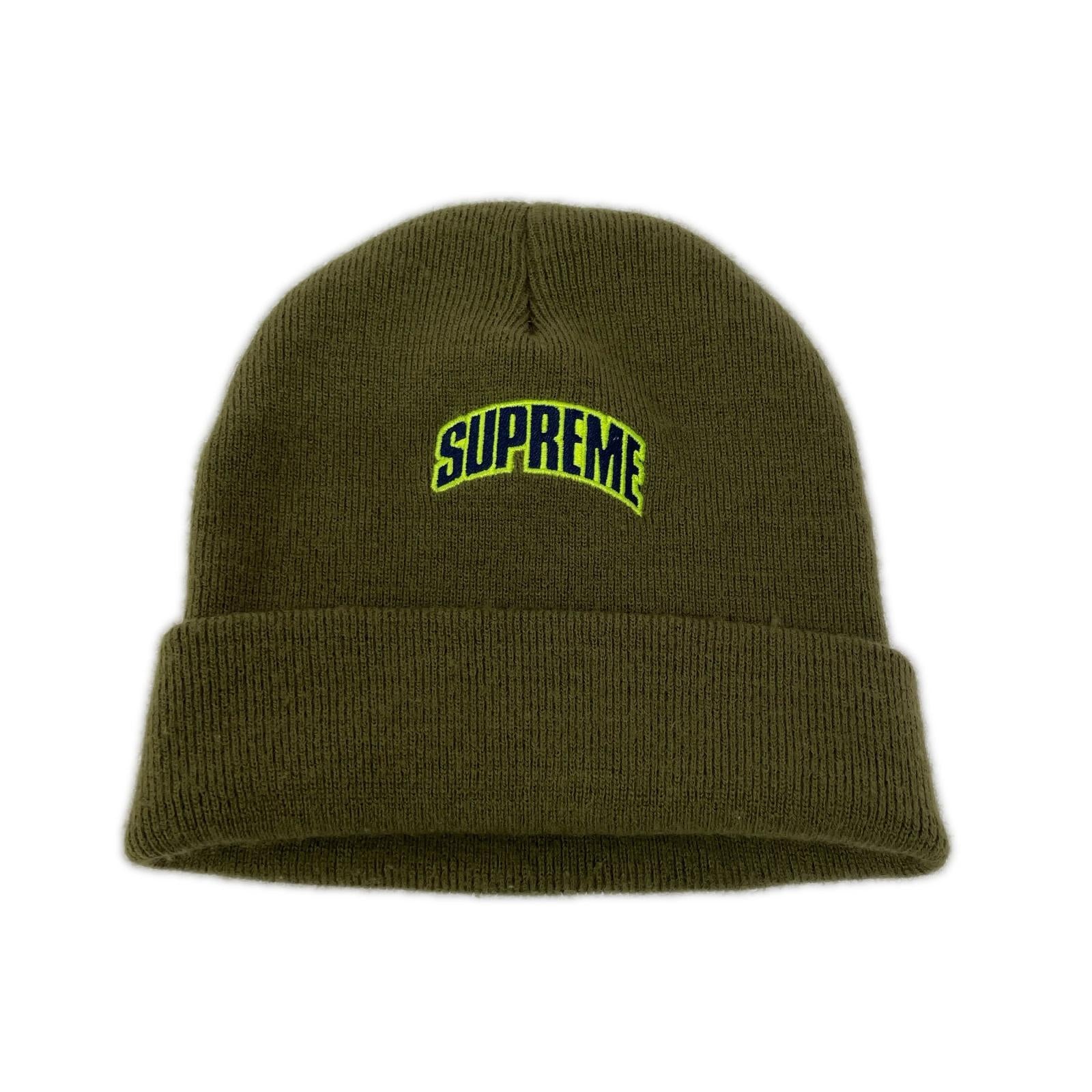 ニットキャップ Crown Logo Beanie グリーン