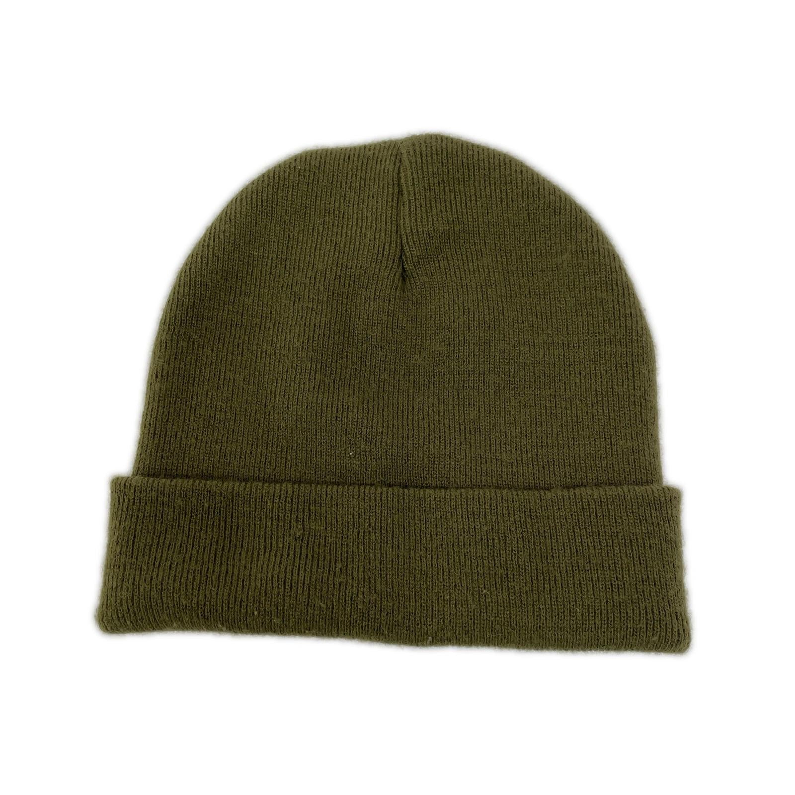 ニットキャップ Crown Logo Beanie グリーン