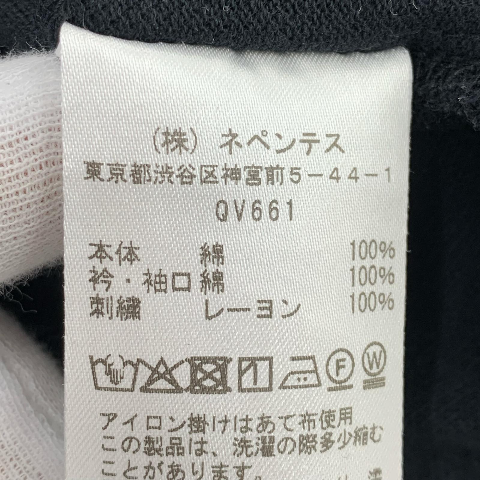 ポロシャツ 25SS S/S POLO SHIRT - COTTON PIQUE (XS) ブラック