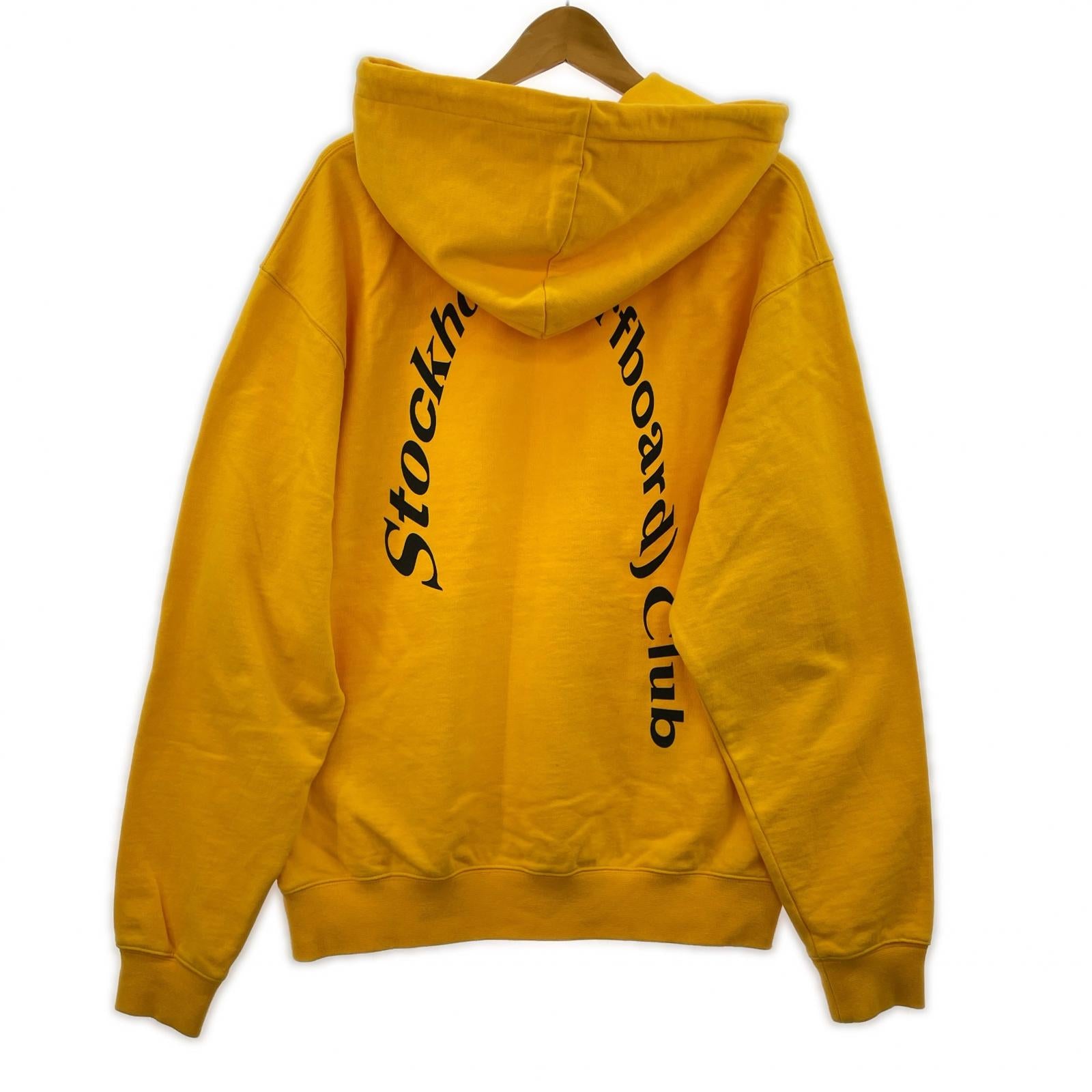 パーカー STOCKHOLM SURFBOARD CLUB BJORN HOODIE L イエロー
