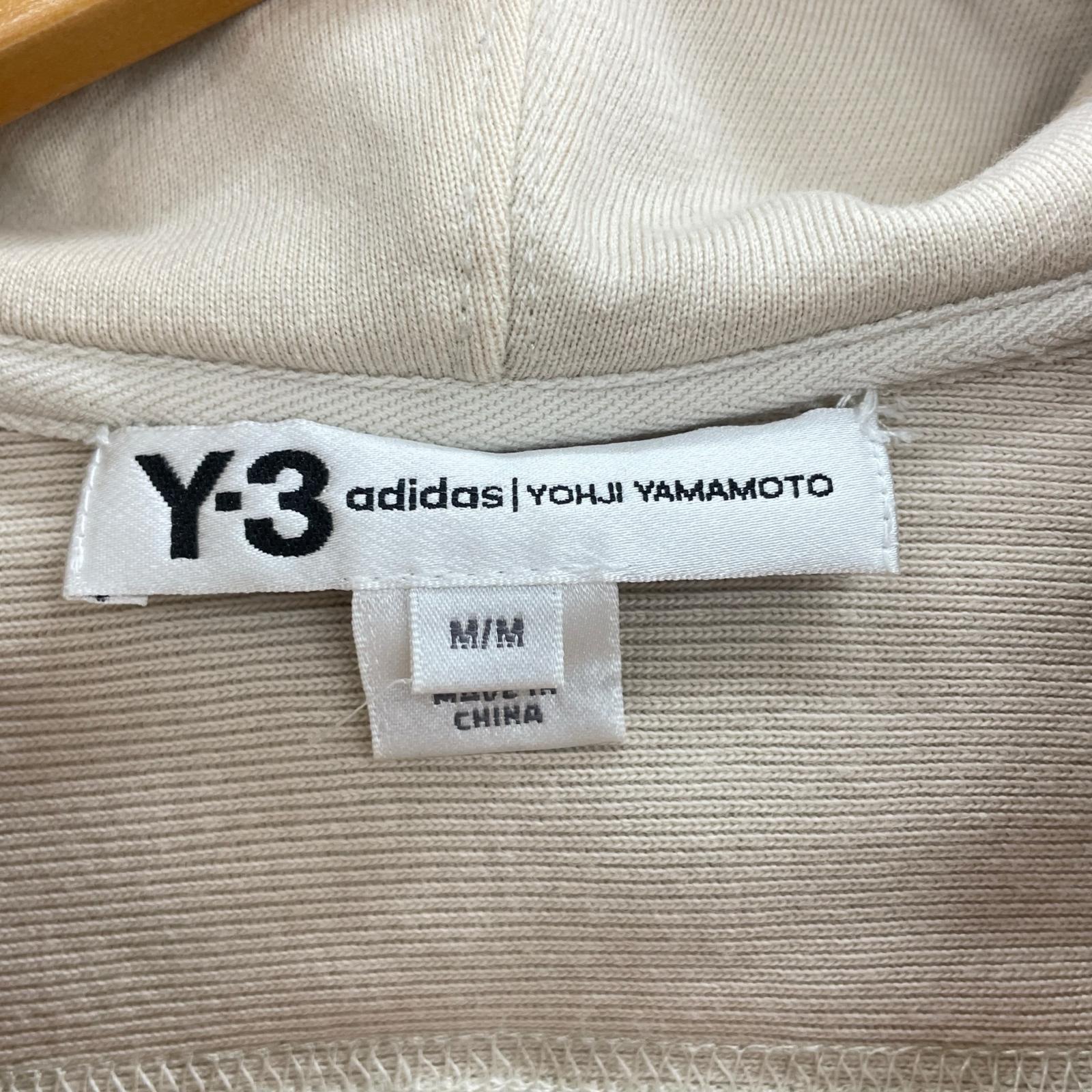 パーカー Y-3×YOHJI YAMAMOTO 無地パーカー アイボリー M