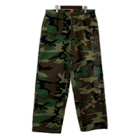 パンツ Supreme 25AW Spellout Embroidered Ripstop Track Pant XL カモ