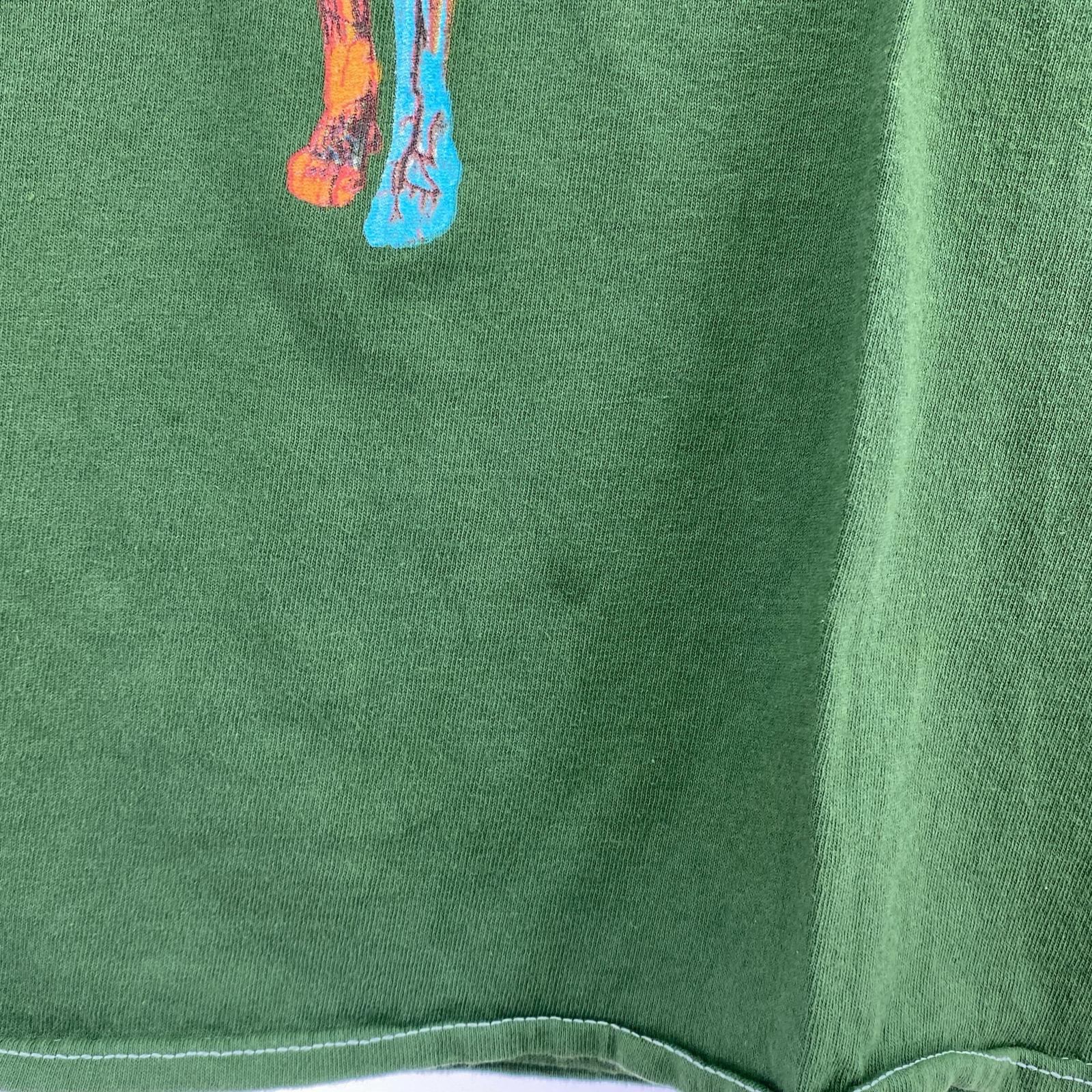 半袖Tシャツ KITH VINTAGE NIRVANA IN UTERO 2025 プリントTee 2XL 緑 グリーン