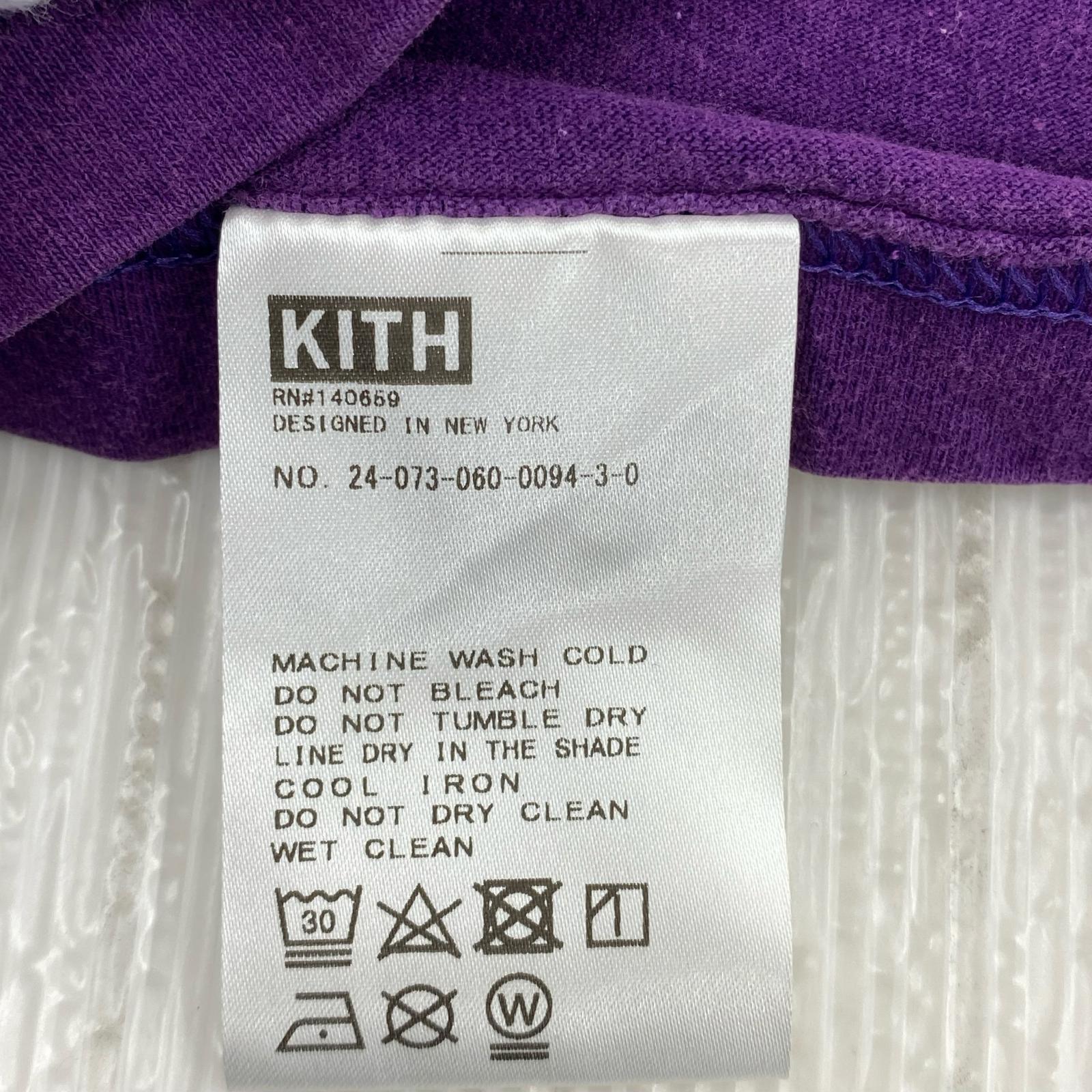 半袖Tシャツ KITH VINTAGE LAKERS 2025 プリントTee XL 紫 パープル