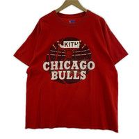 半袖Tシャツ KITH VINTAGE シカゴブルズ 2024 プリントTee XL 赤 レッド