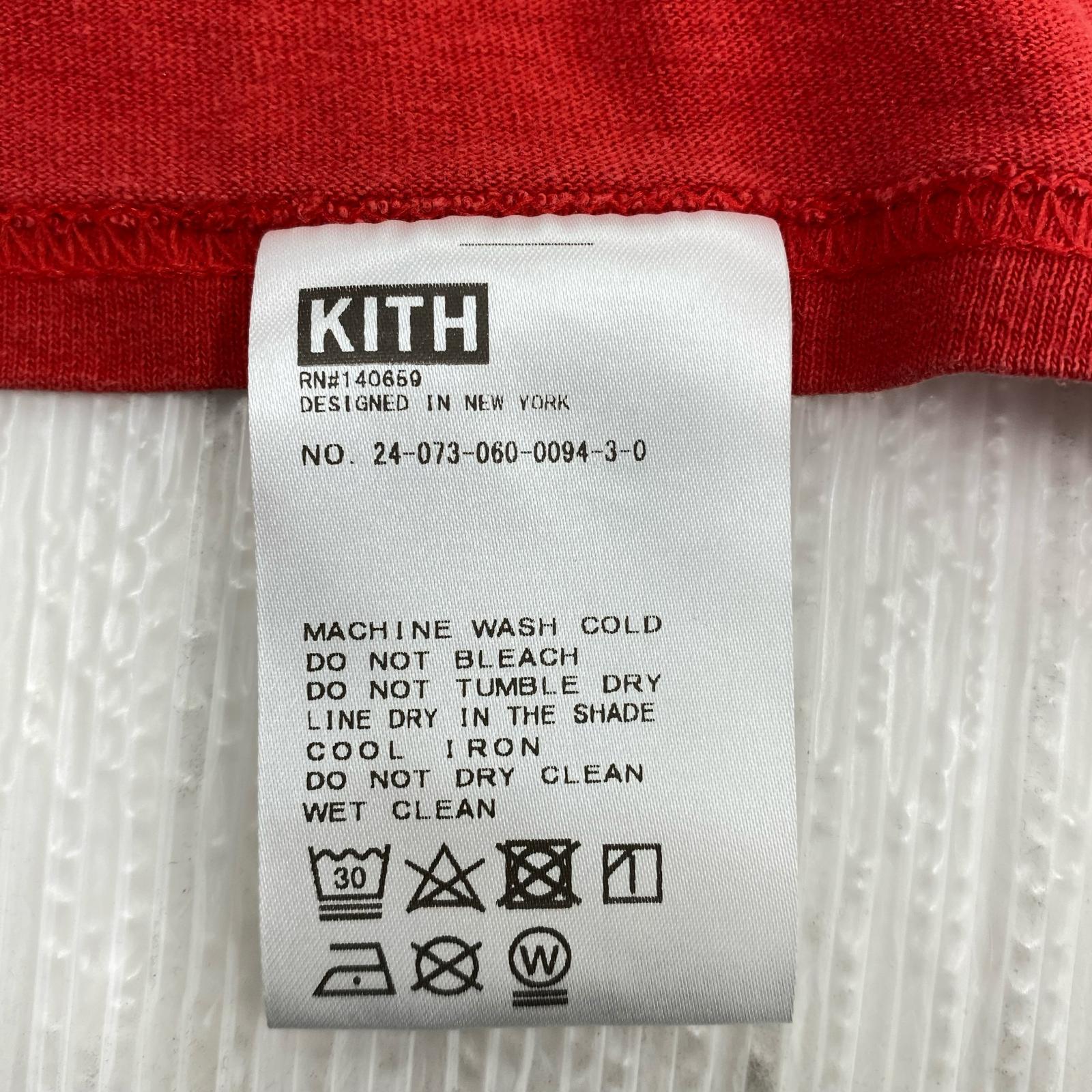 半袖Tシャツ KITH VINTAGE シカゴブルズ 2024 プリントTee XL 赤 レッド