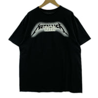 半袖Tシャツ KITH VINTAGE METALLICA 2025 プリントTee XL 黒 ブラック