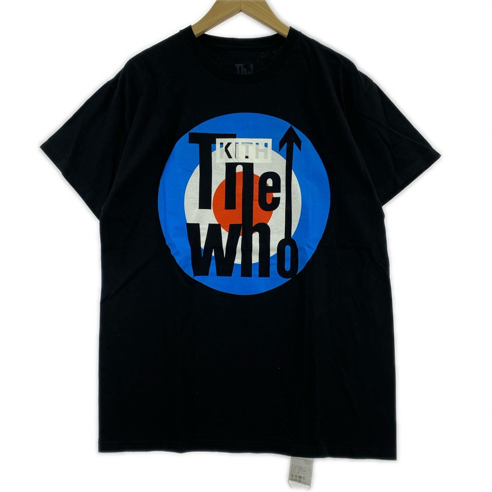 半袖Tシャツ KITH VINTAGE The Who 2025 プリントTee L 黒 L ブラック