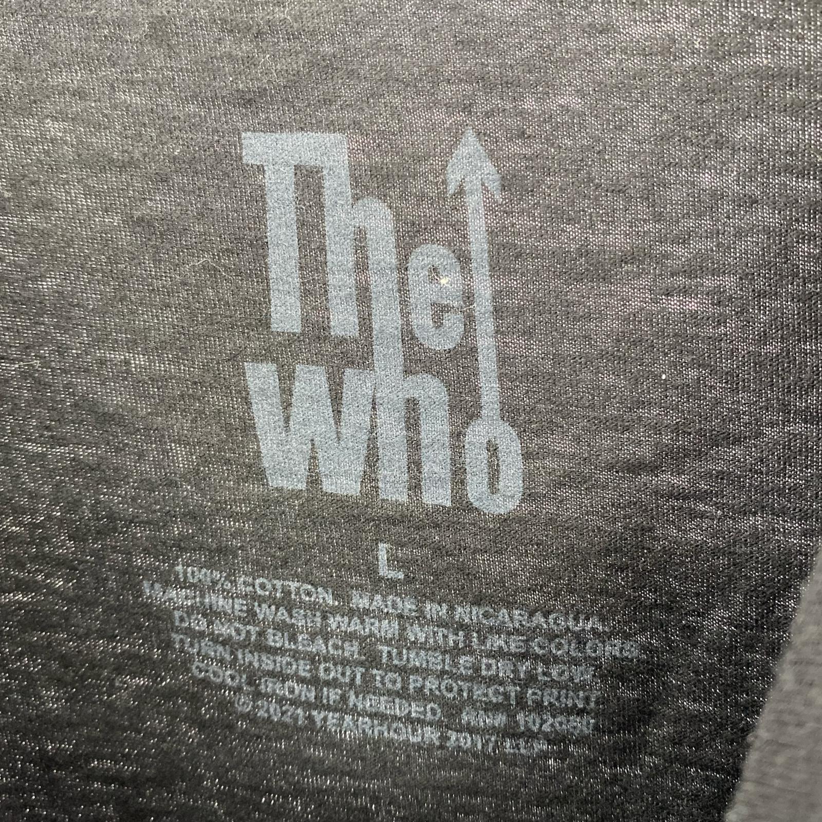 半袖Tシャツ KITH VINTAGE The Who 2025 プリントTee L 黒 L ブラック