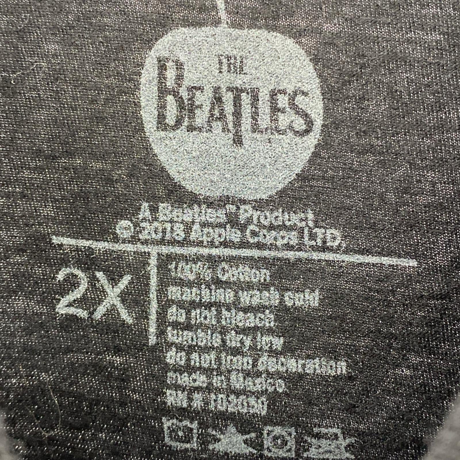 半袖Tシャツ KITH VINTAGE BEATLES 2025 プリントTee 2XL 黒 ブラック