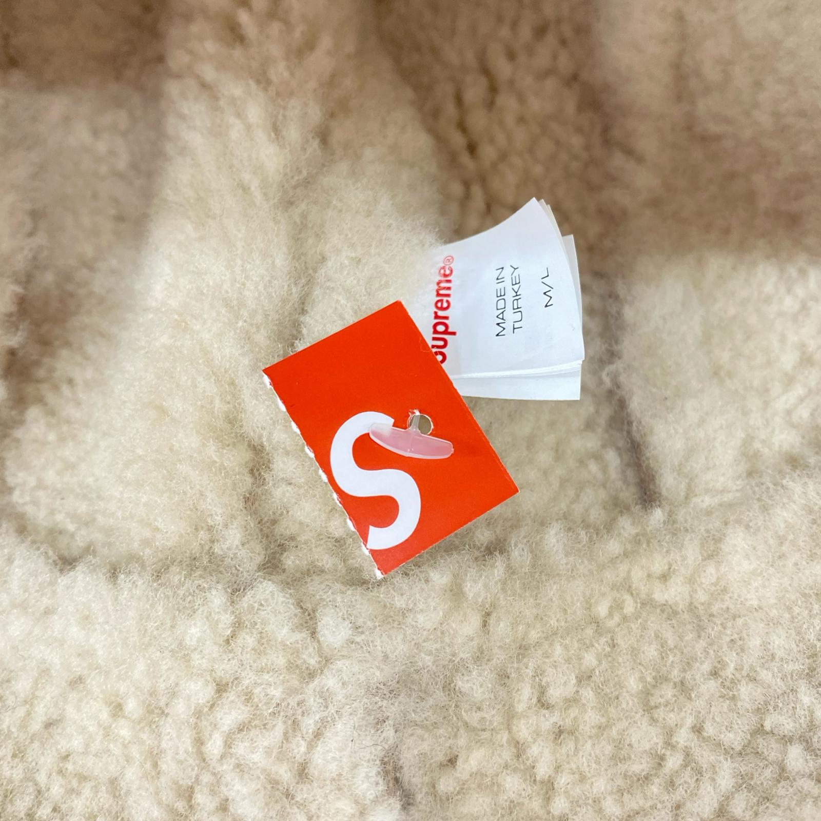 キャップ Supreme 25AW Shearling Lined Earflap Cap Tan ベージュ ベージュ