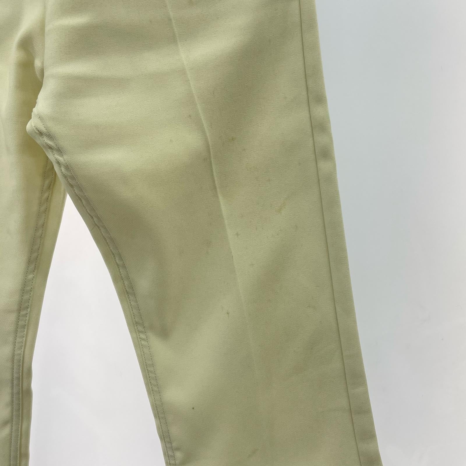 パンツ 23AW Straight Pressed Pants ホワイト ホワイト
