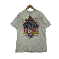 半袖Tシャツ 90s アイザイア・トーマス ピストンズ L グレー