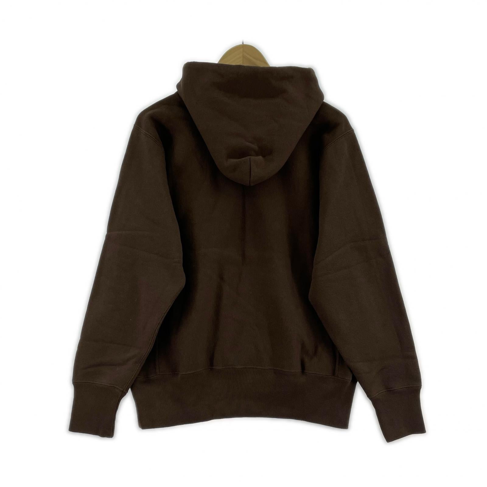 パーカー REVERSE WEAVE 茶 L L ブラウン