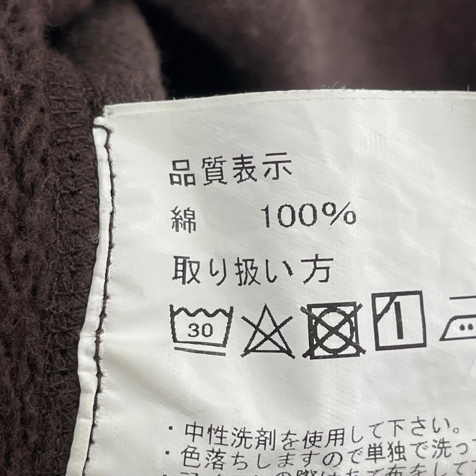 スウェット タートルネック BR ブラウン