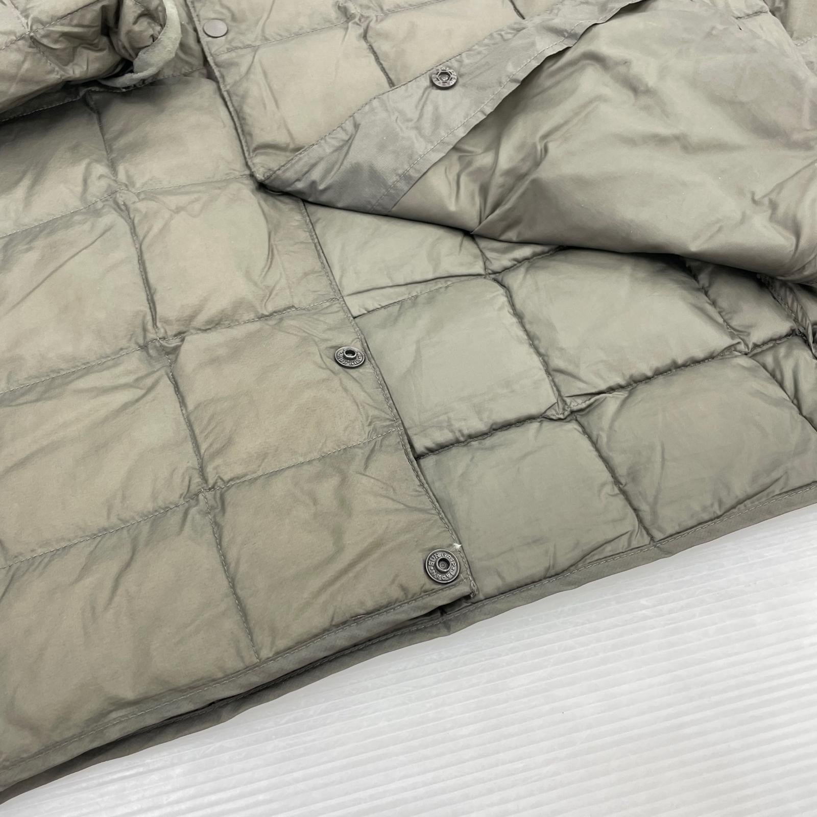 ダウンジャケット ×TAION INNER DOWN JACKET M M グレー