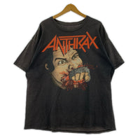 半袖Tシャツ ANTHRAX Fistful of Metal ブラック