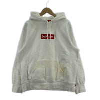 パーカー 21FW Box Logo Hooded Sweatsirt M ホワイト